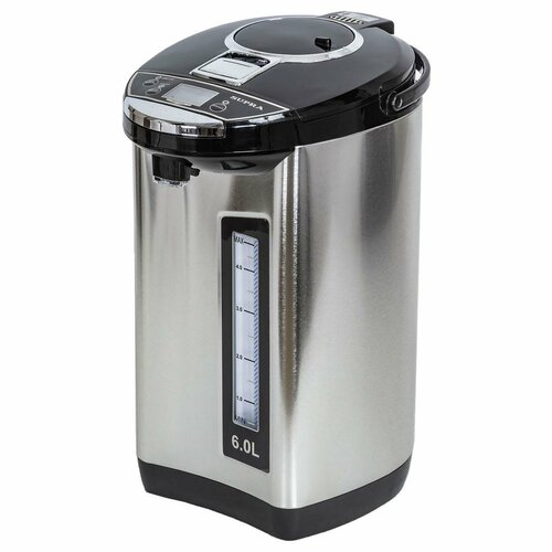 Термопот Supra TPS-7755 850 Вт чёрный 6 л металлпластик 793000₽