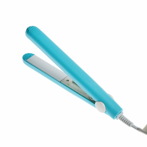 Щипцы-гофре Luazon LW-26 мини 25 Вт керамическое покрытие 65х15 мм до 160 C бирюзовые 53500₽
