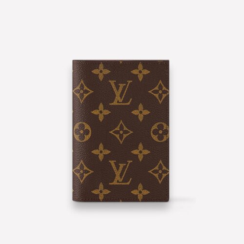 Обложка для паспорта Louis Vuitton Monogram M64502, коричневый