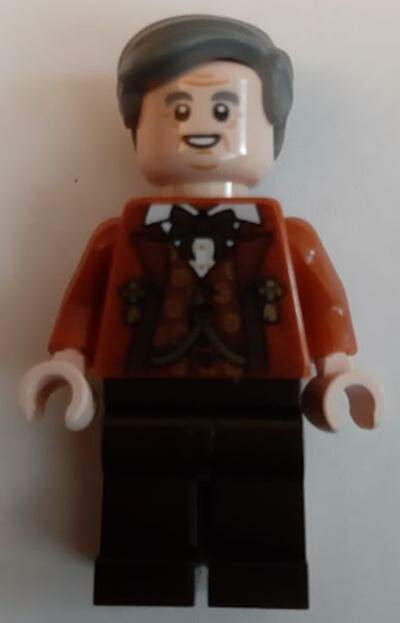 Минифигурка Lego hp230 Horace Slughorn Reddish Brown Vest