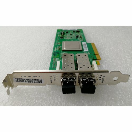 Адаптер контроллер HP AJ764A 82Q 8Gb 2-port PCIe Fibre Channel HBA 584777-001 489191-001 AJ764-63002 8C9626151F контроллеры hp aj764a