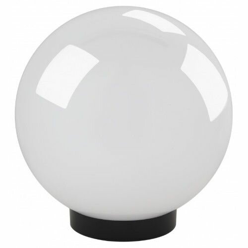 Светильник рассеиватель шар ПМА-300 прямое основание плафон глянец диаметр 30 см белый