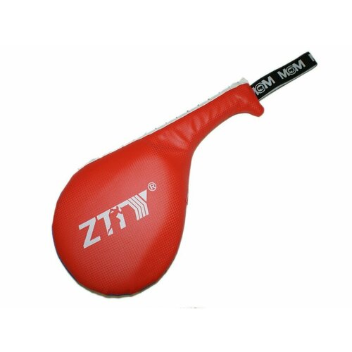 Лапа-хлопушка тренировочная. Материал: ПВХ, поролон. Z (Красный) лапа хлопушка двойная тренировочная лапа для единоборств лапа для отработки ударов sprinter цвет черно красный материал пвх поролон