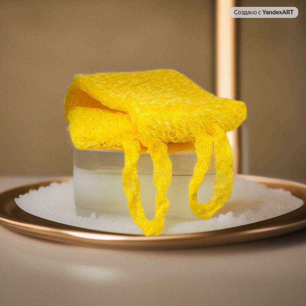 фото Мочалка для тела 50 см 12 см