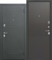 Входная дверь Ferroni 7,5 см Гарда Серебро Темный кипарис (960мм) левая