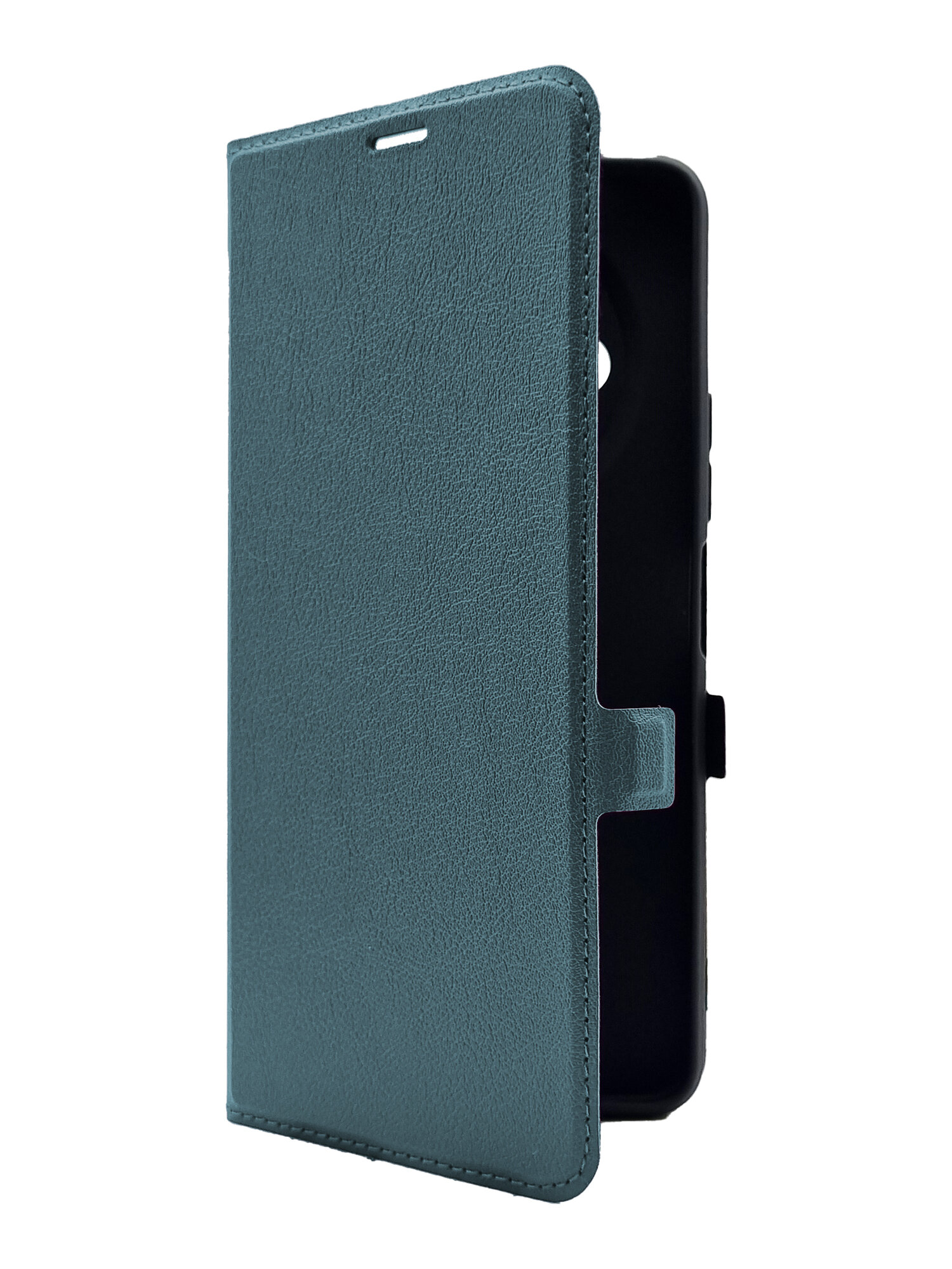 Чехол на Xiaomi Redmi A3 (Ксиоми Редми А3) зеленый опал книжка эко-кожа с функцией подставки отделением для карт и магнитами Book case Brozo