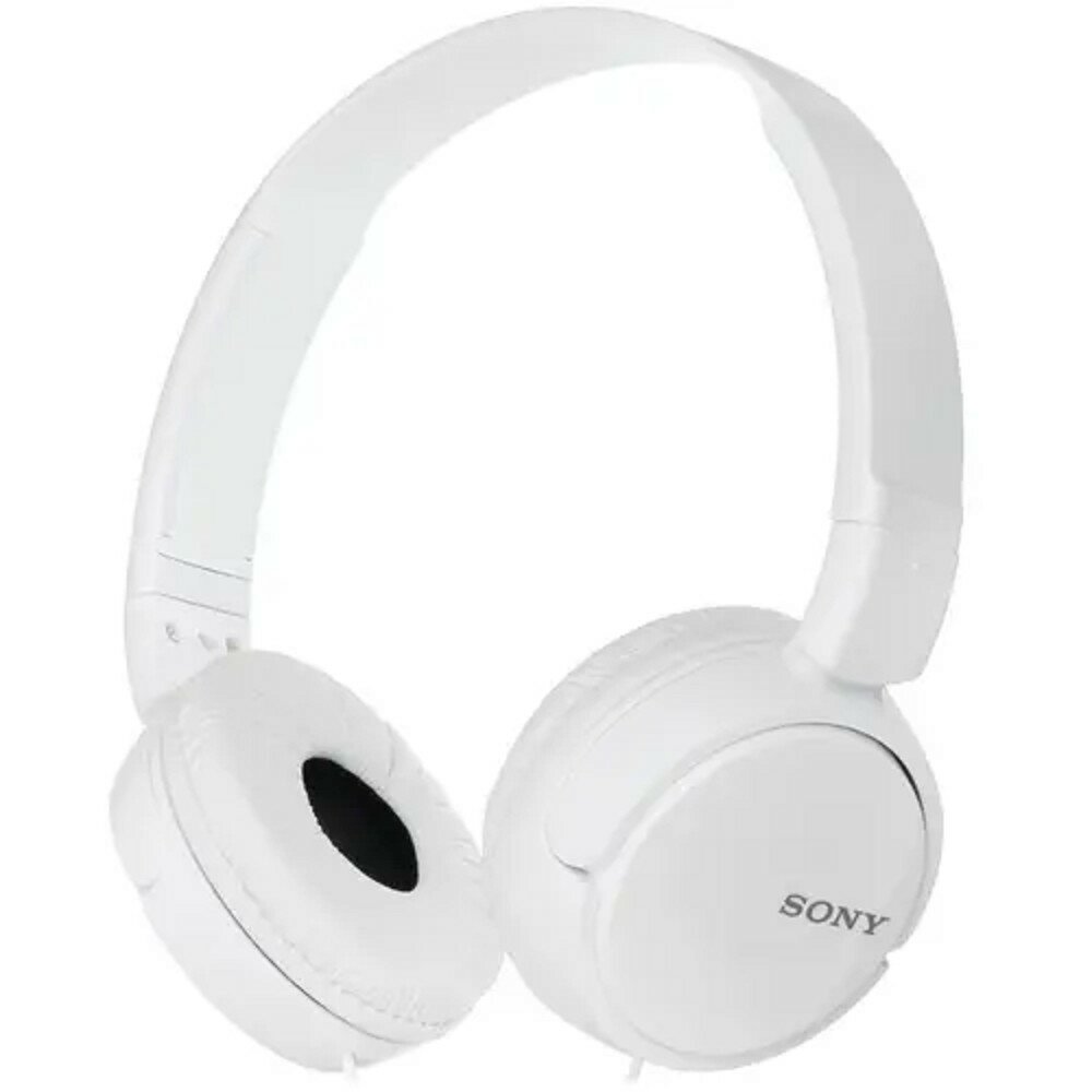 Sony наушники MDR-ZX110AP W Наушники-гарнитура, белый