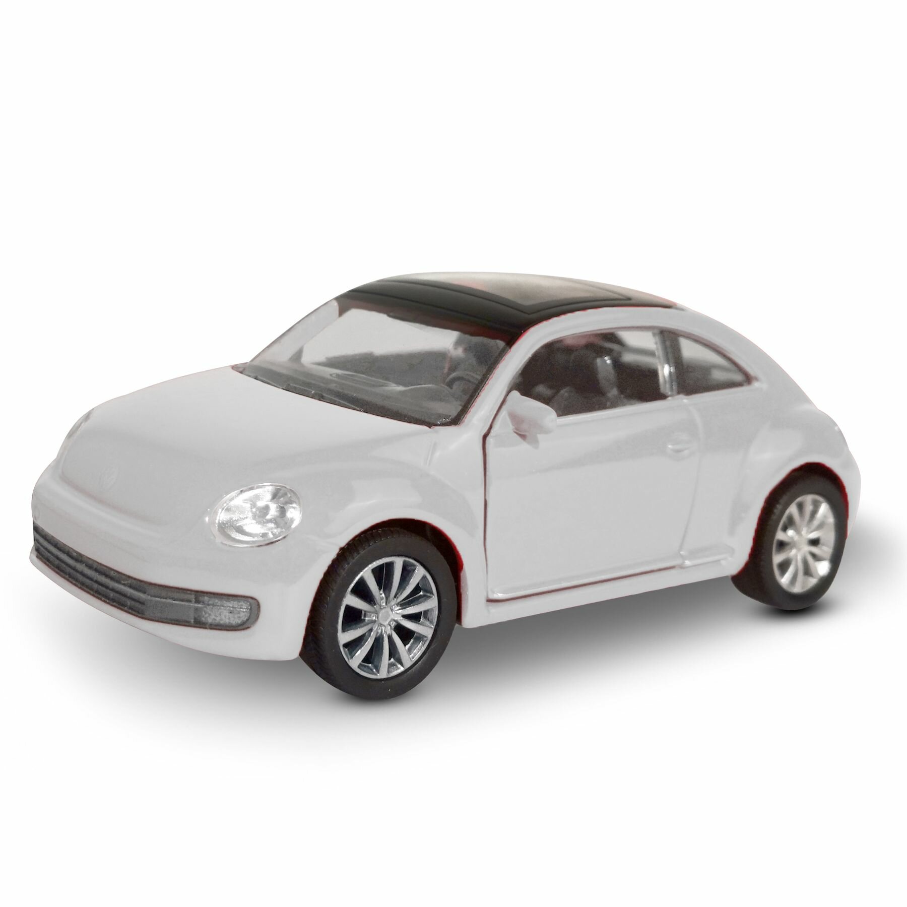 Машинка WELLY VOLKSWAGEN THE BEETLE Белый / модель машины 1:38 с пружинным механизмом