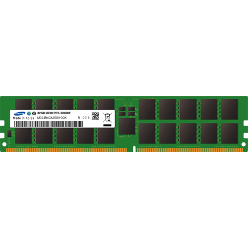 Оперативная память 32Gb DDR5 4800MHz Samsung ECC UDIMM M324R4GA3BB0-CQK 1724000₽