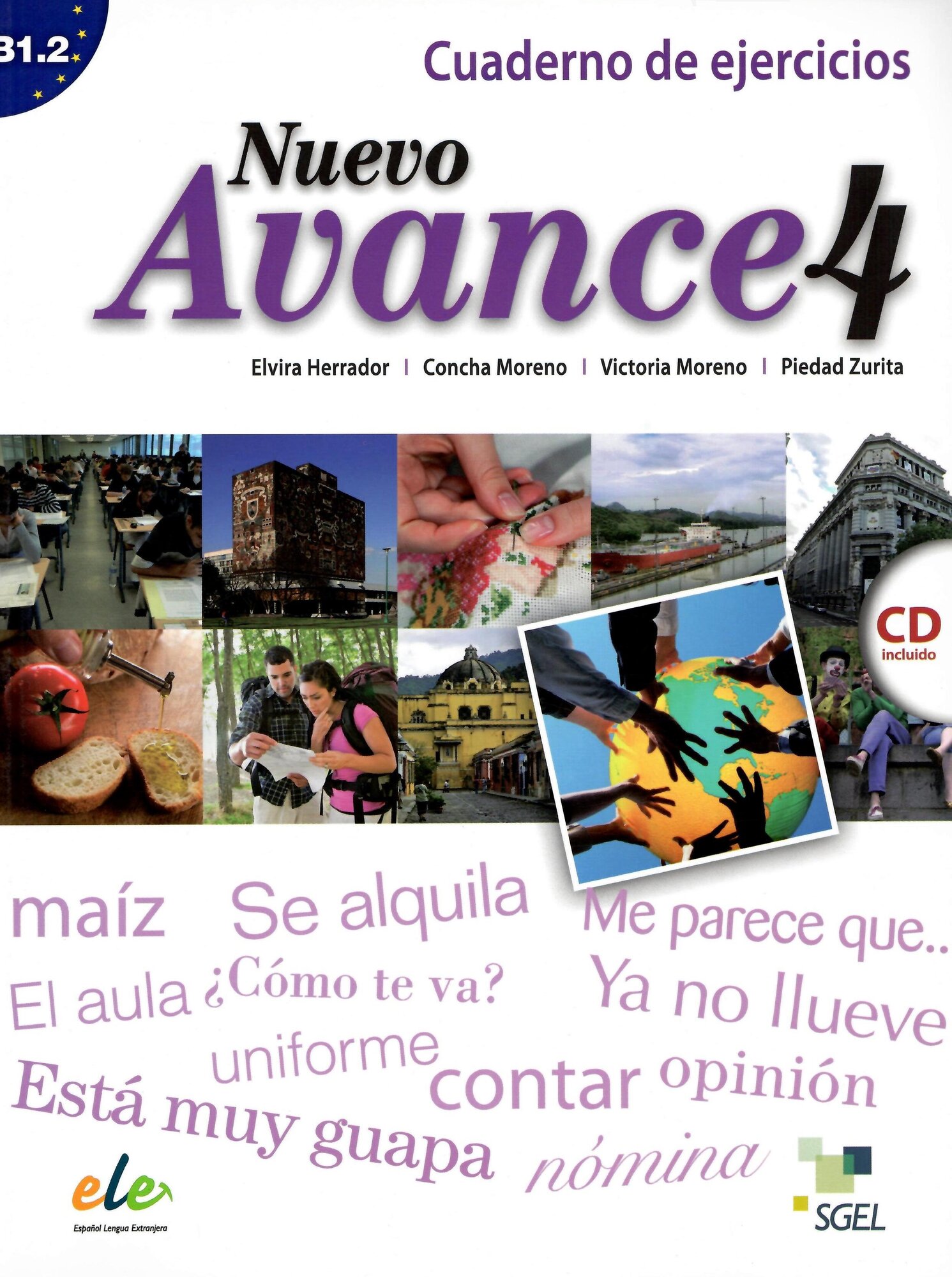 Книга Nuevo Avance 4 Cuaderno de ejercicios + CD - фото №1