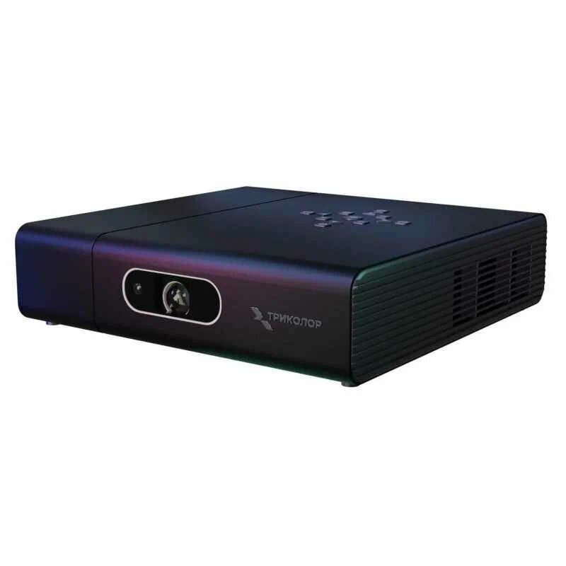 Проектор Триколор TR-PR-01-kit, DLP, 600Lm,15000:1, 2xUSB, HDMI, Wi-Fi, черный