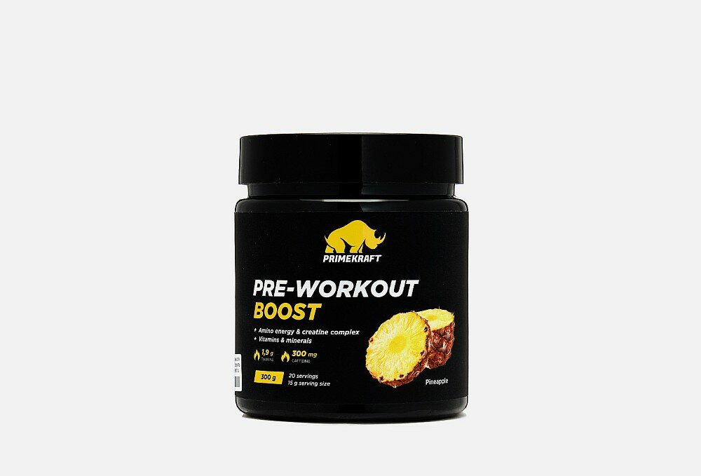 Prime Kraft Pre-Workout Boost, 300 g (ананас)