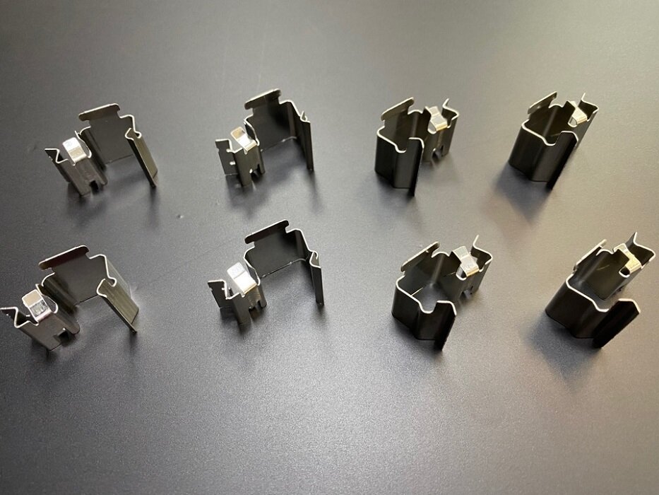 фото Комплект монтажных скобок передних колодок CR-V 2007 RE Honda CR-V 45237-SWW-G01 45238-SWW-G01