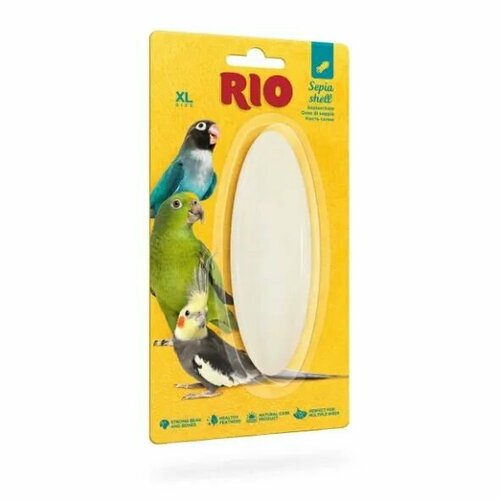 Rio Лакомство для средних и крупных попугаев, кость сепии, размер XL, 25 г, 1 шт рио рио кость сепии панцирь каракатицы xl