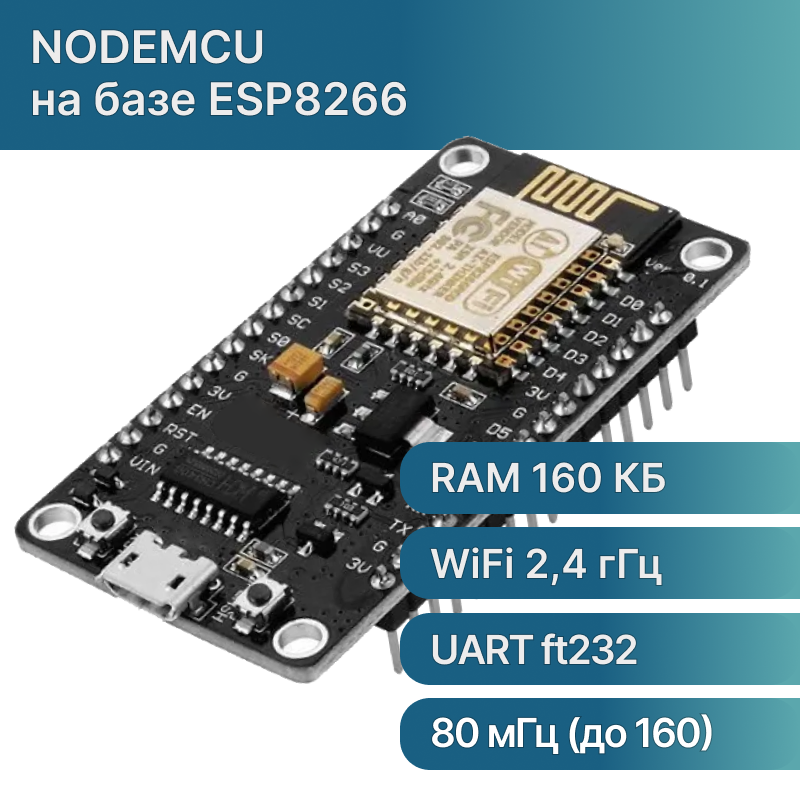 LCD дисплей 1602 зеленый, без I2C адаптера, для Arduino, NodeMCU, STM32