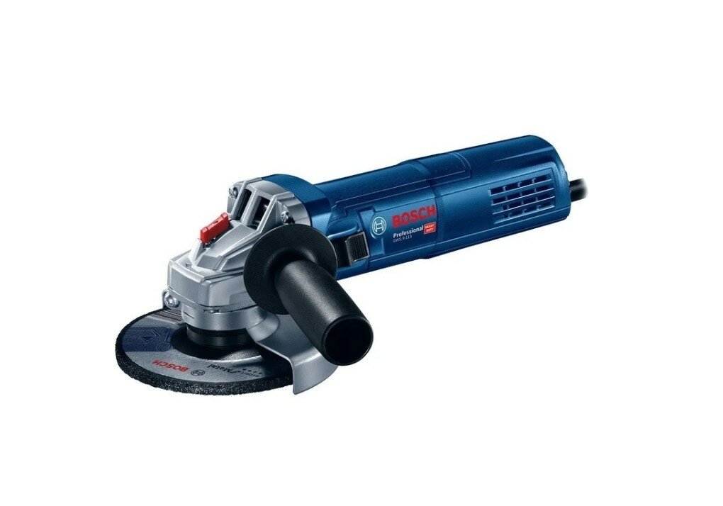 Угловая шлифмашина Bosch GWS 9-115, 900Вт, 115мм, (0601396006)