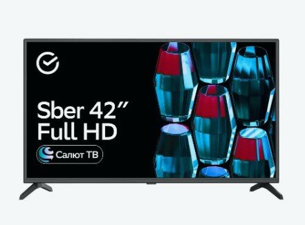 Телевизор LED SBER SDX-42F2018 FHD Smart (Салют)
