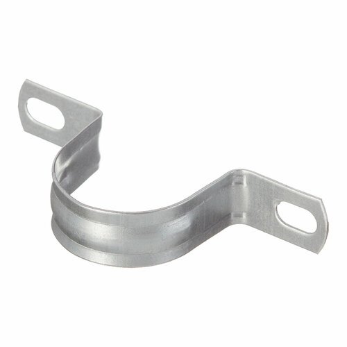 Скоба крепежная металлическая 32 мм двухлапковая 50 шт 1824₽