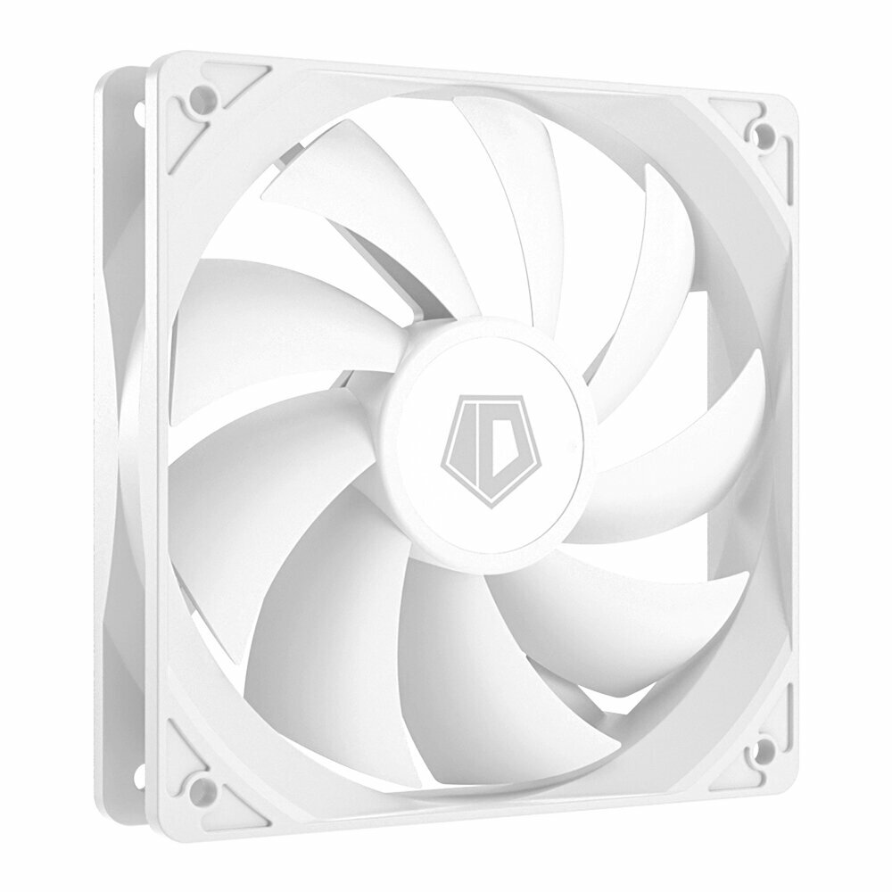 фото Вентилятор для корпуса ID-COOLING 120x120mm 3pin 1250rpm White (FL-12025 WHITE)