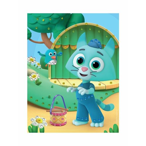 Аппликация Цветняшки Котенок Мур ON TIME 45153 249₽