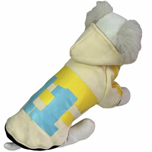 Толстовка-свитшот для собак Pet Fashion - 11 номер, утепленная, желтая, XL, 33х44 см, 1 шт свитшот napapijri размер xl желтый