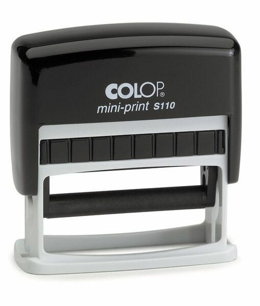 COLOP S110 Оснастка для штампа 52х8 мм, Чёрный
