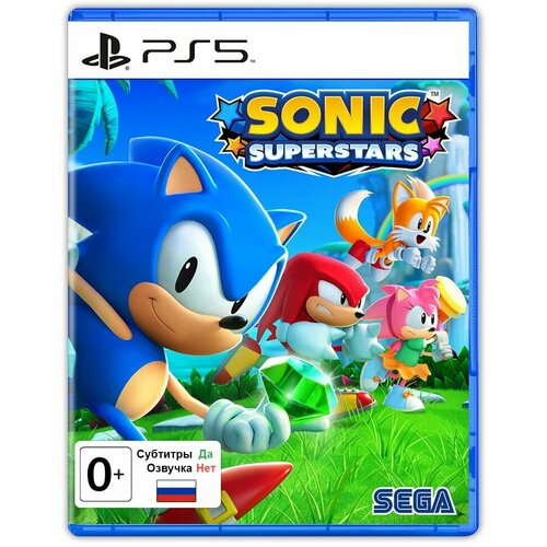 игра sonic для sega 16bit русская версия Игра SONIC SUPERSTARS (PlayStation 5, Русская версия)