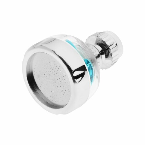 Аэратор ZEIN регулировка потока вентилятор пластик сетка нерж прозрачныйхром 47600₽