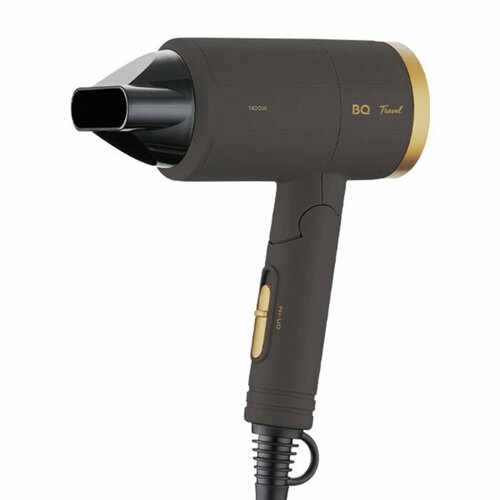 Фен BQ HD1212M 1400 Вт 2 скорости 2 температурных режима чёрный 175400₽