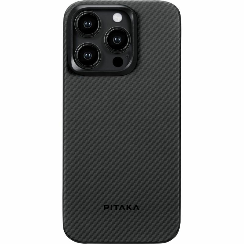 Чехол Pitaka MagEZ 4 Case для iPhone 15 Pro Max, кевлар, черный