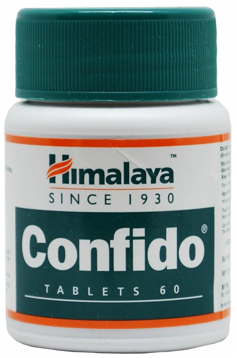Картинки Таблетки Himalaya Herbals Confido 60 таб