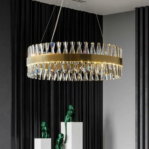 Управляемая светодиодная подвесная люстра L&A 99437-600(BR)