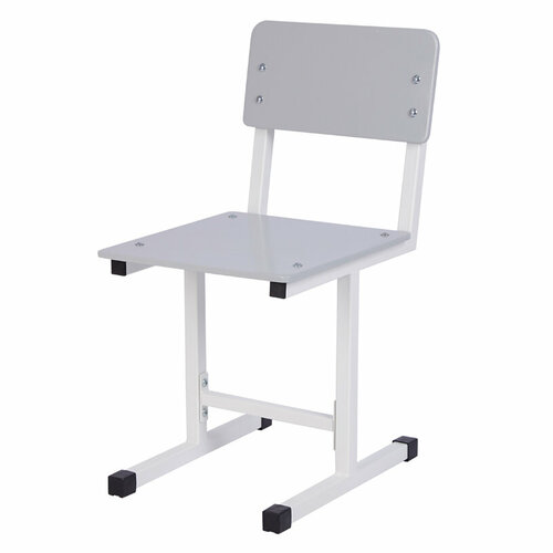 Стул Polini kids City S Ученик 4 гр белый-серый 3150₽