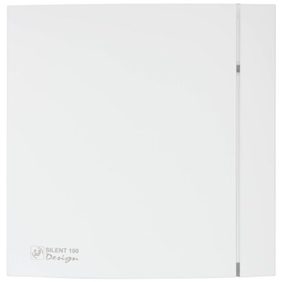 Вентилятор вытяжной Soler&palau Soler & Palau SILENT-100 CRZ MATT WHITE DESIGN-4C