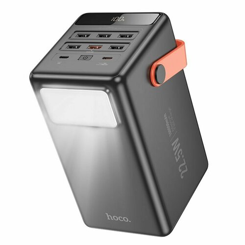 Повербанк (POWERBANK) HOCO J142 100000 mAh, 22.5W "быстрая зарядка" черный