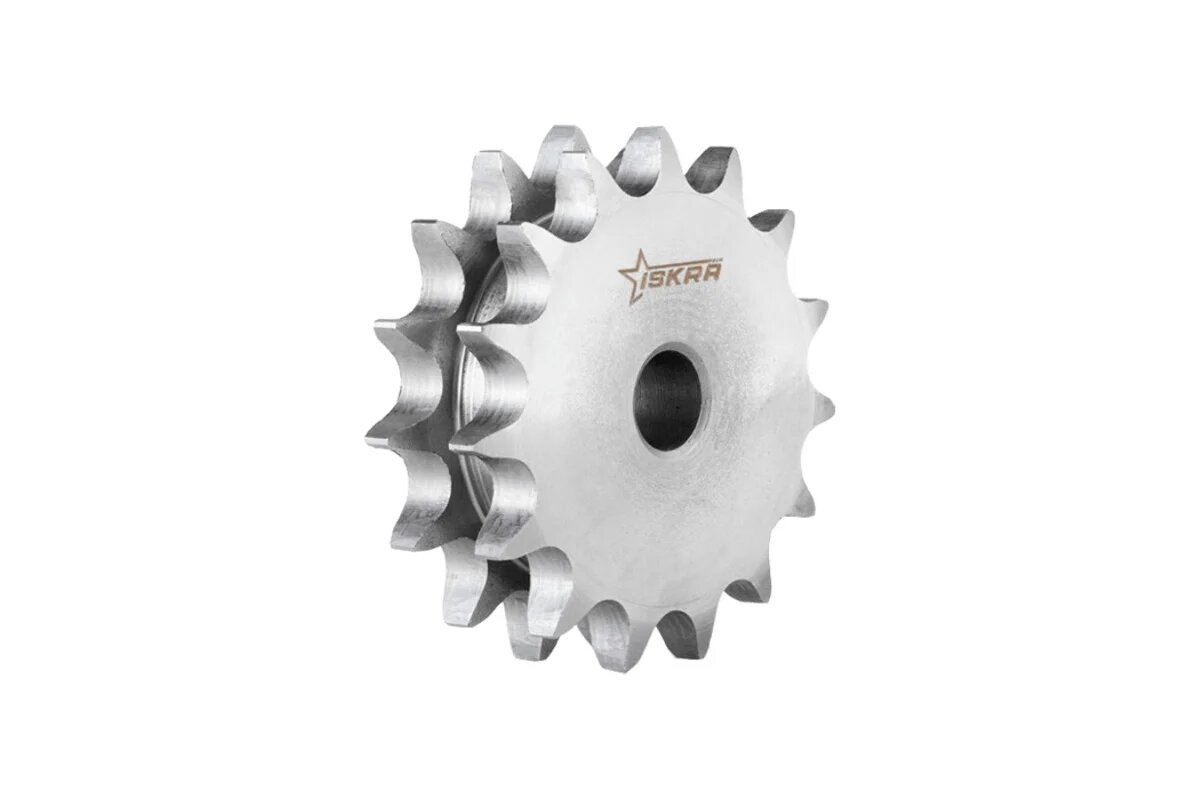 Звездочка без ступицы под расточку ISKRA для цепи 08B-2, 1/2" x 5/16", Z=15 CD09015 -ISKRA