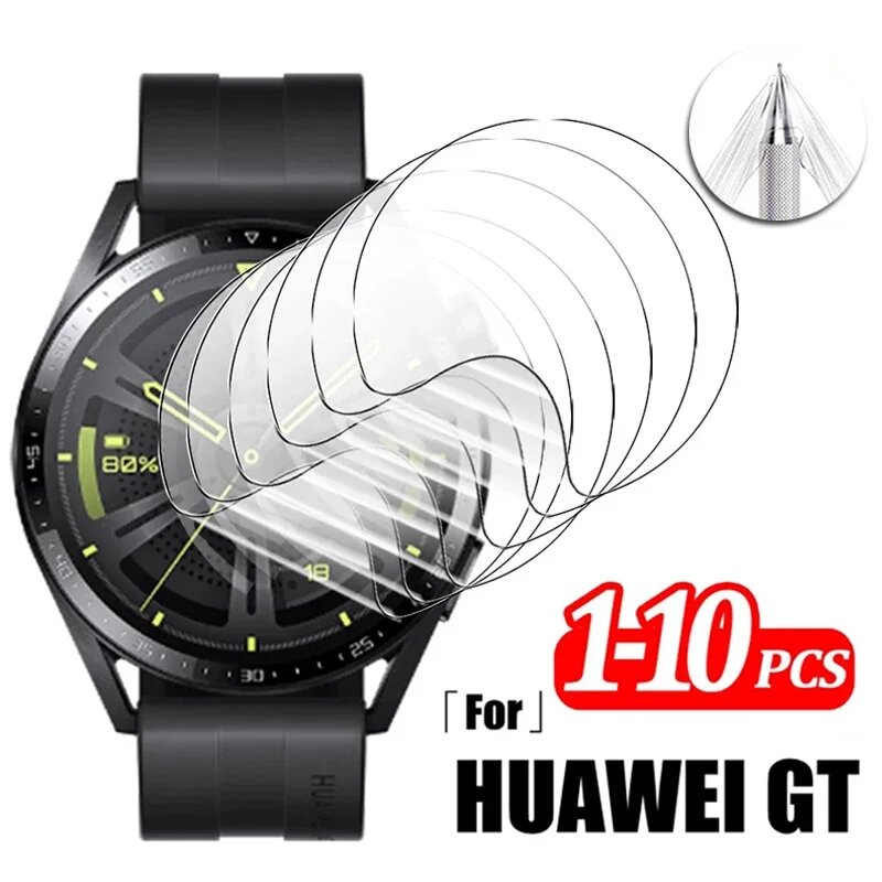 Гидрогелевая пленка для Huawei Watch GT3 GT2 46 мм 42 мм GT3Pro 43 мм For GT 3 46mm 10 Piece
