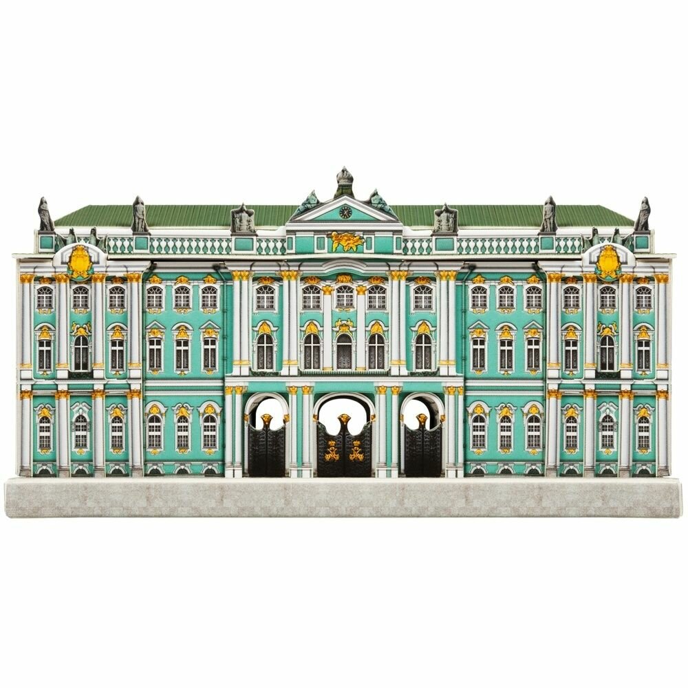 Сборная модель Умная Бумага "Санкт-Петербург в миниатюре", Эрмитаж, в коробке