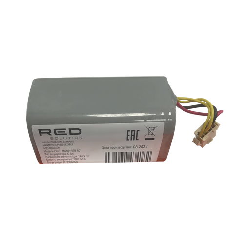 Аккумуляторная батарея REB-R01 для робота-пылесоса RED SOLUTION RV-RL6000SRV-RL6100S 2499₽