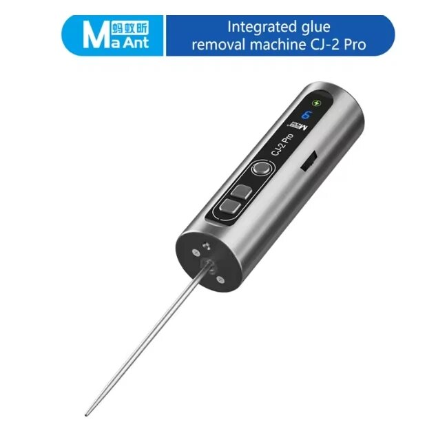 MaAnt CJ-2 Pro Электрический OCA-средство для удаления клея 9-скоростной регулируемый светодиодный дисплей для мобильного телефона инструмент для очистки клея с ЖК-экраном