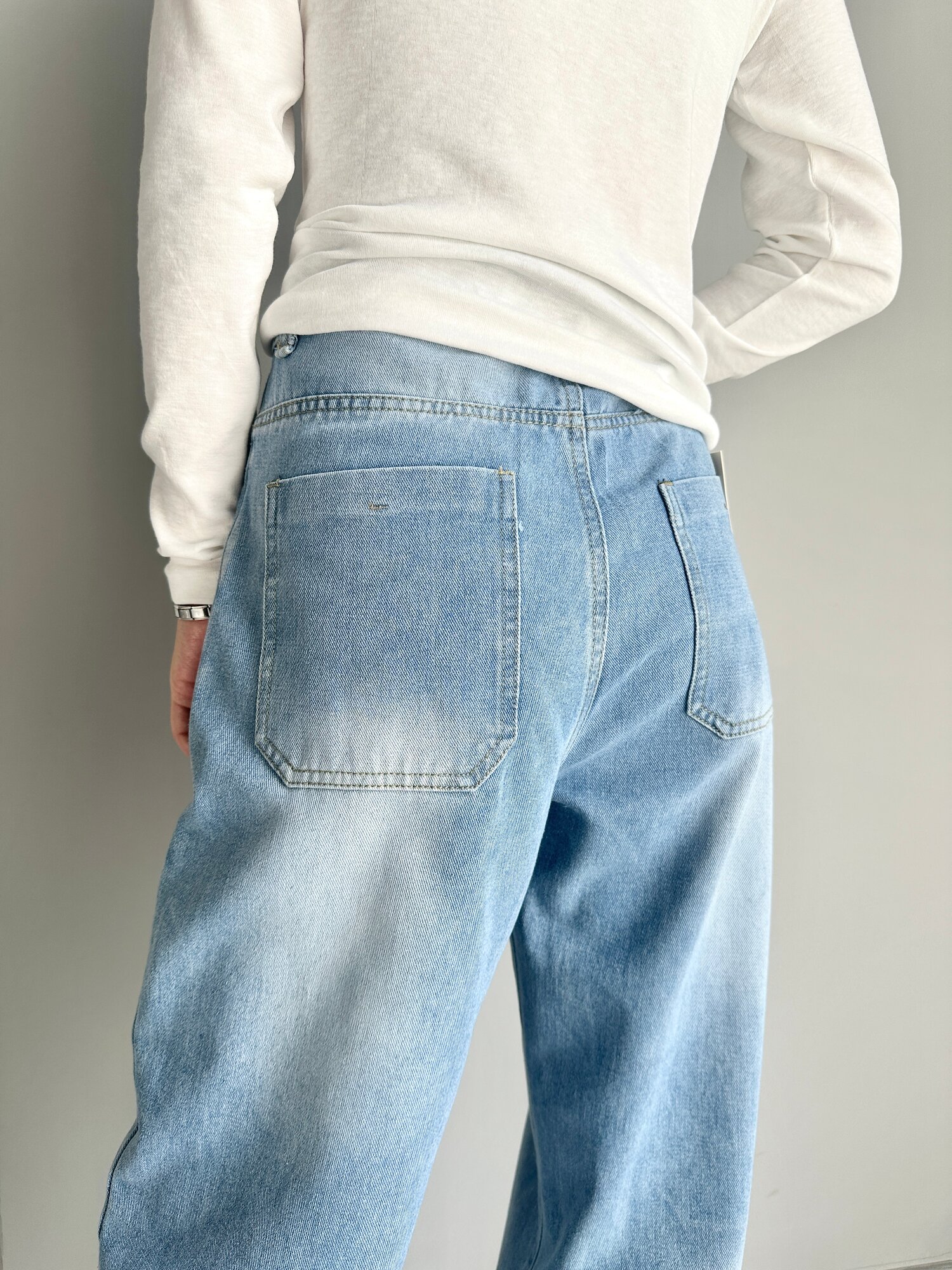 Джегинсы INK Голубой, размер M, голубой — фото 1