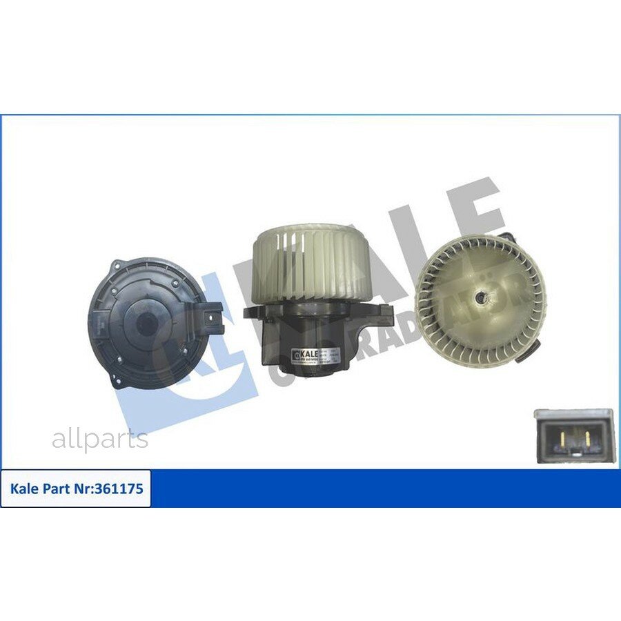 KALE 361175 Электровентилятор отопителя для а/м Chevrolet Captiva (06-)/Epica (06-)/Opel Antara (06-)