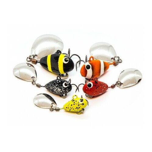 Тейл-спиннер UF Studio Hurricane (658013 28гр/Winter Blue)