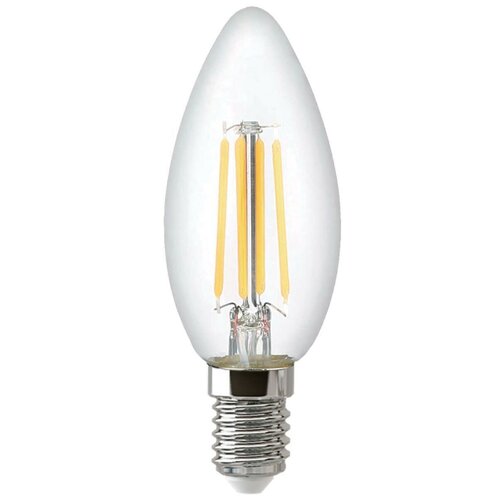 Лампа филаментная Thomson E14, свеча, 5Вт, 2700К, белый теплый, TH-B2065, одна шт.