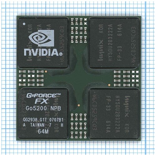 Чип nVidia GeForce FX GO5200 NPB (64M)