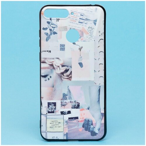 фото Чехол-накладка sc188 для huawei honor 7a pro (006) (рисунок) без бренда