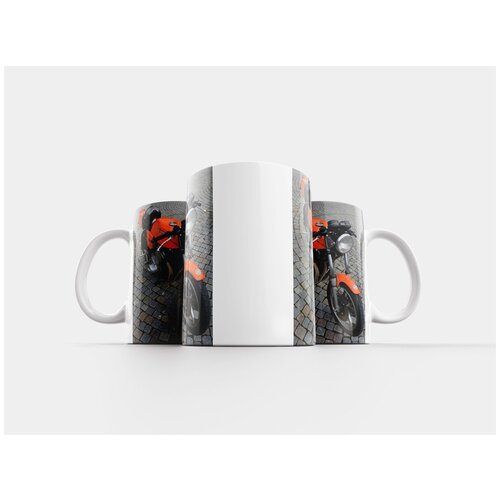 фото Кружка "мопед, мотоцикл, двухколесный транспорт" 320 мл lotsprints