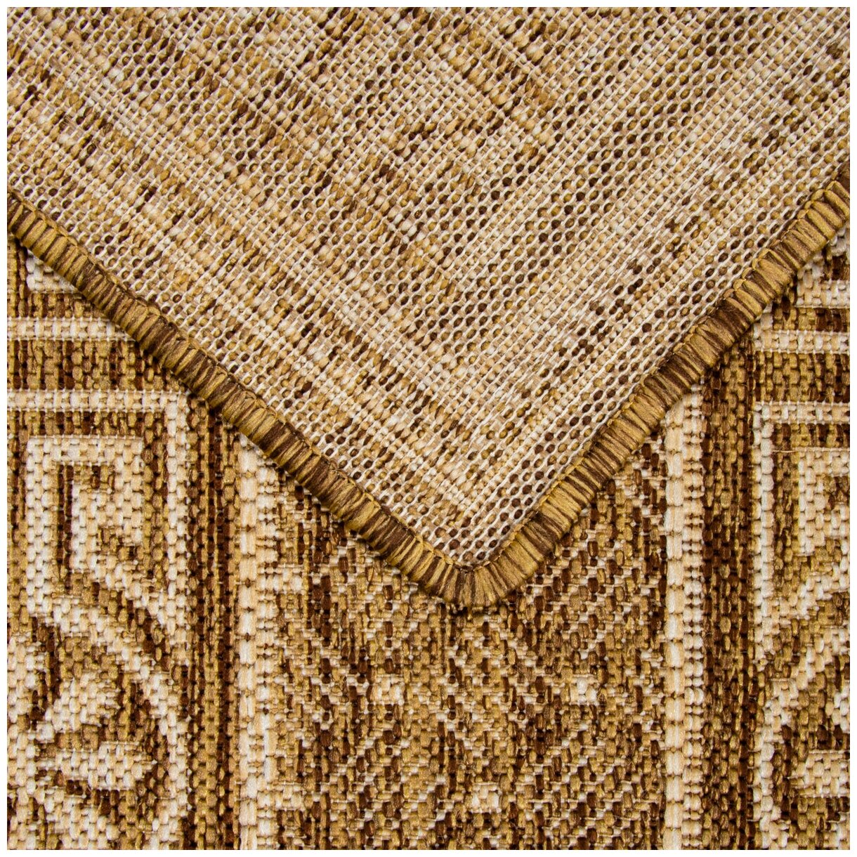 Ковер-циновка Люберецкие ковры Эко 7354-23, 1 x 2 м - фотография № 3