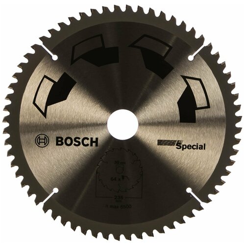 Диск циркулярной пилы (235x30 мм, 64 зубьев) SPECIAL Bosch