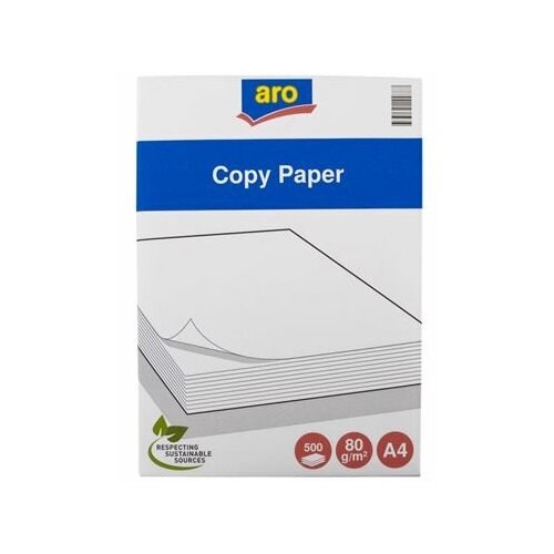 Офисная бумага Aro Copy Paper A4, 80г/м2 500 листов